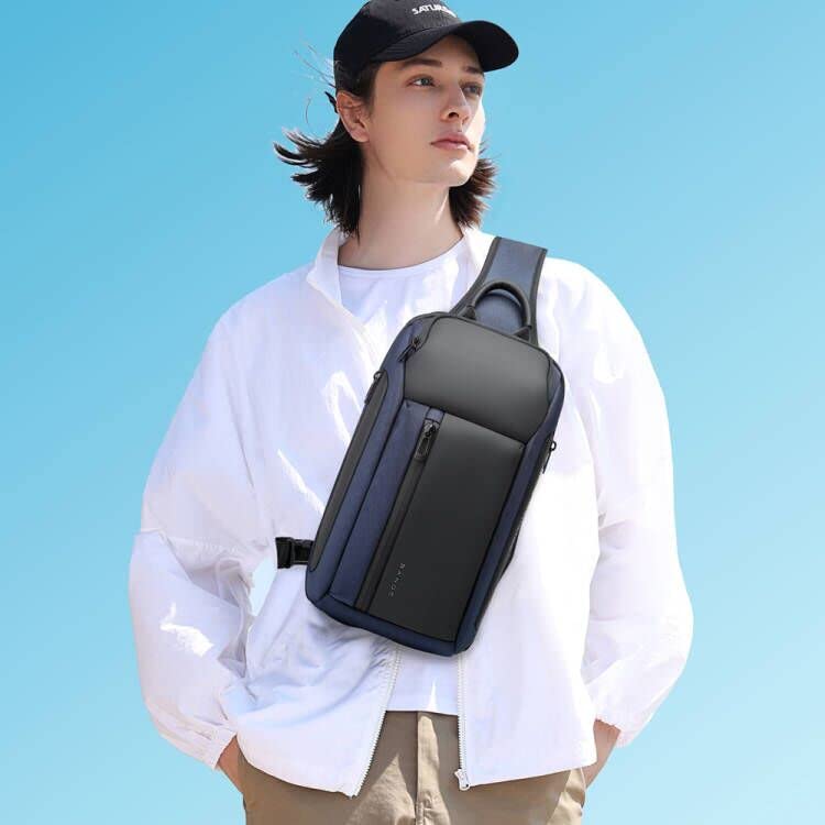 BANGE Sling Bag, Waterproof Men's Chest Bag Shoulder bags Crossbody Sling Backpack for Men……