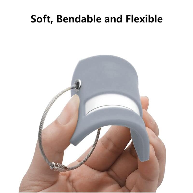 Silicone Luggage Tag with Name ID Card Perfect to Quickly Spot Luggage Suitcase