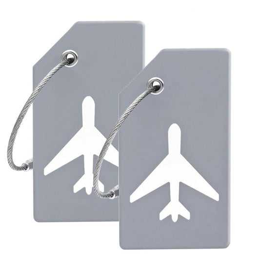 Silicone Luggage Tag with Name ID Card Perfect to Quickly Spot Luggage Suitcase