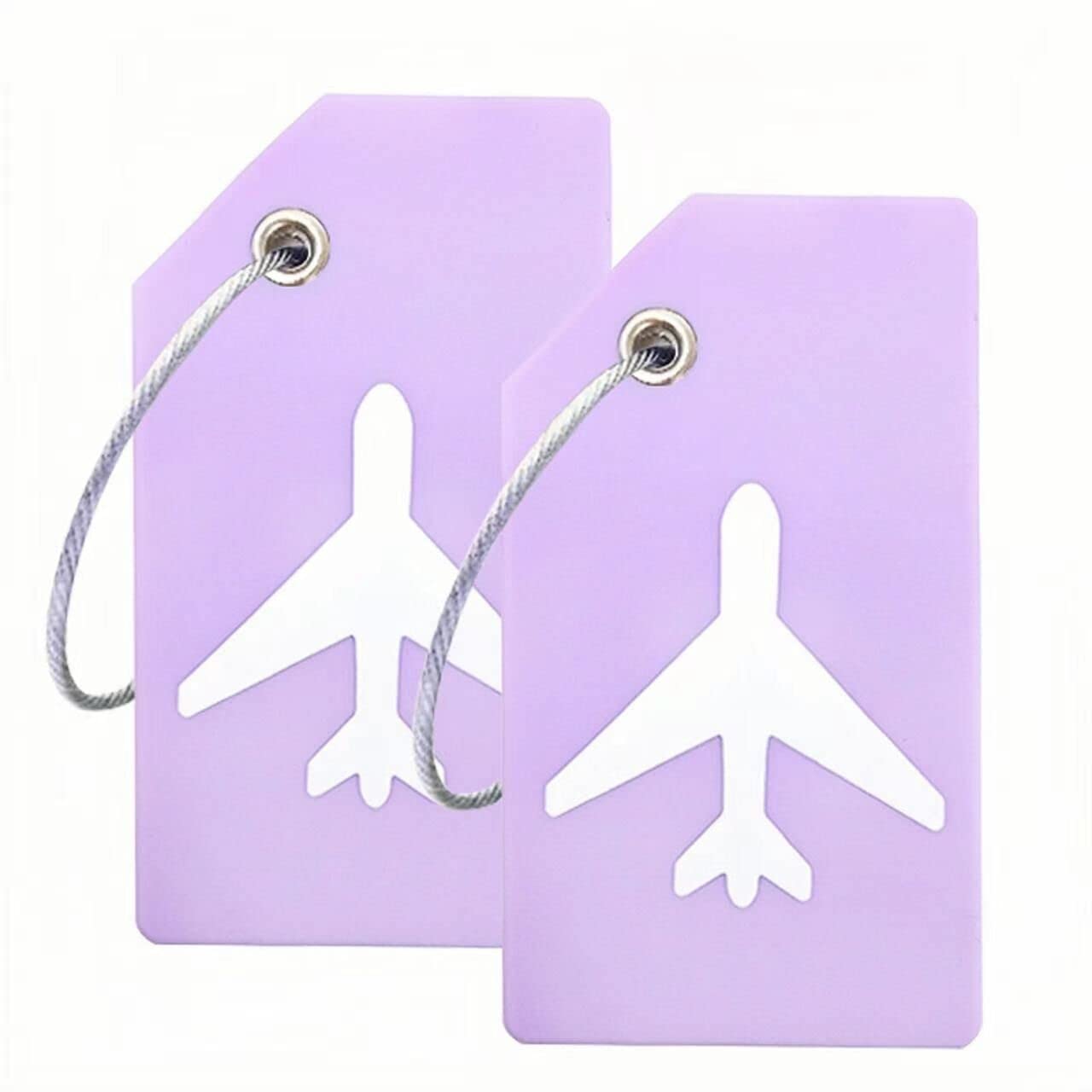Silicone Luggage Tag with Name ID Card Perfect to Quickly Spot Luggage Suitcase