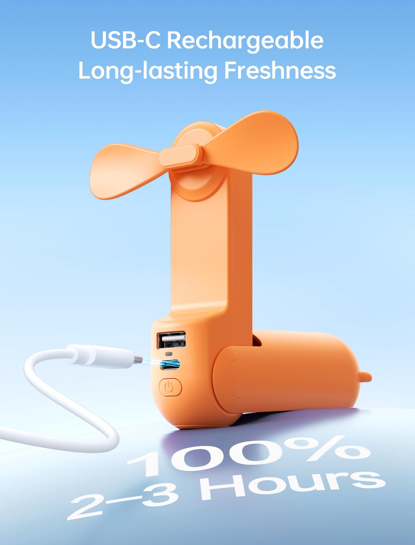 JISULIFE Handheld Mini Fan, 3 IN 1 USB Rechargeable Portable Fan [12-19 Working Hours] with Power Bank, Flashlight, Pocket Design for Travel/Summer/Concerts/Lash, Gifts for Women(Green)