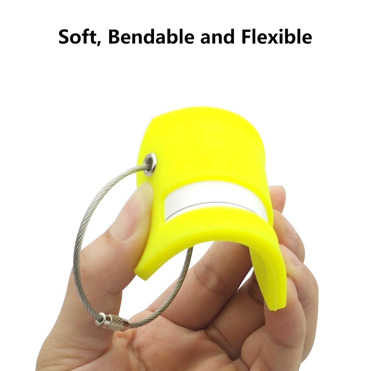 Silicone Luggage Tag with Name ID Card Perfect to Quickly Spot Luggage Suitcase