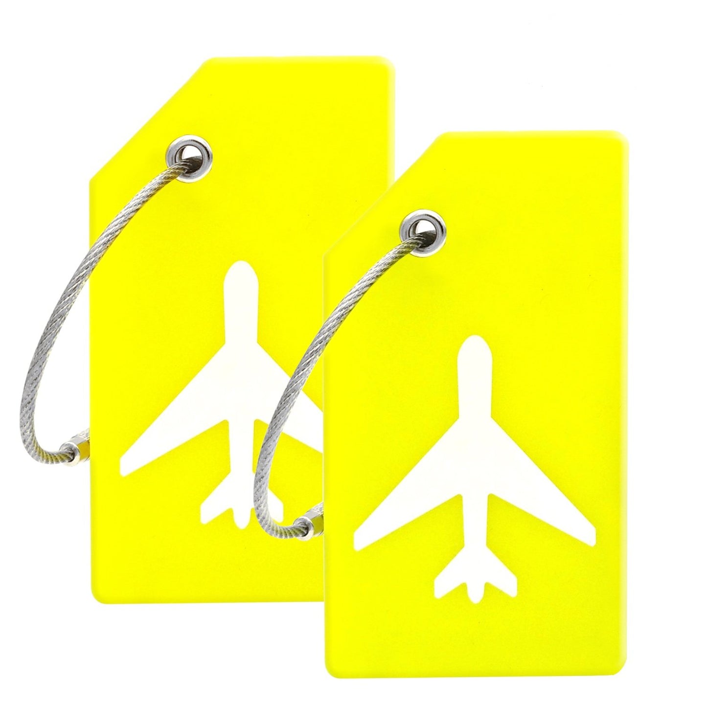 Silicone Luggage Tag with Name ID Card Perfect to Quickly Spot Luggage Suitcase