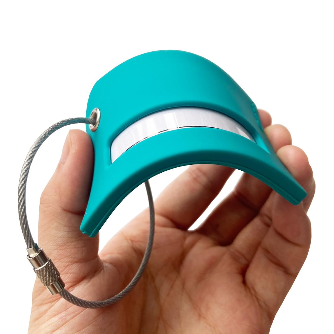 Silicone Luggage Tag with Name ID Card Perfect to Quickly Spot Luggage Suitcase