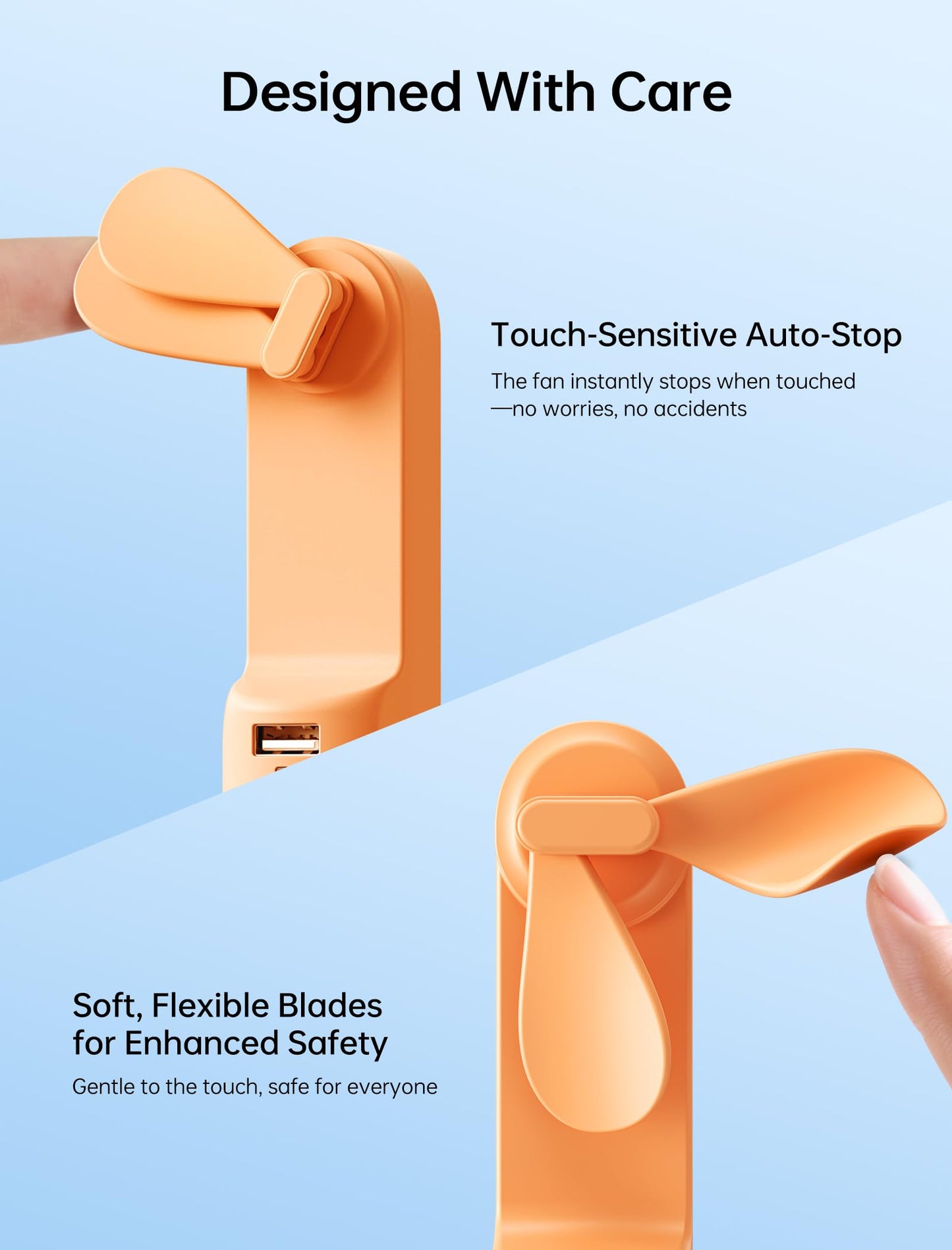 JISULIFE Handheld Mini Fan, 3 IN 1 USB Rechargeable Portable Fan [12-19 Working Hours] with Power Bank, Flashlight, Pocket Design for Travel/Summer/Concerts/Lash, Gifts for Women(Green)