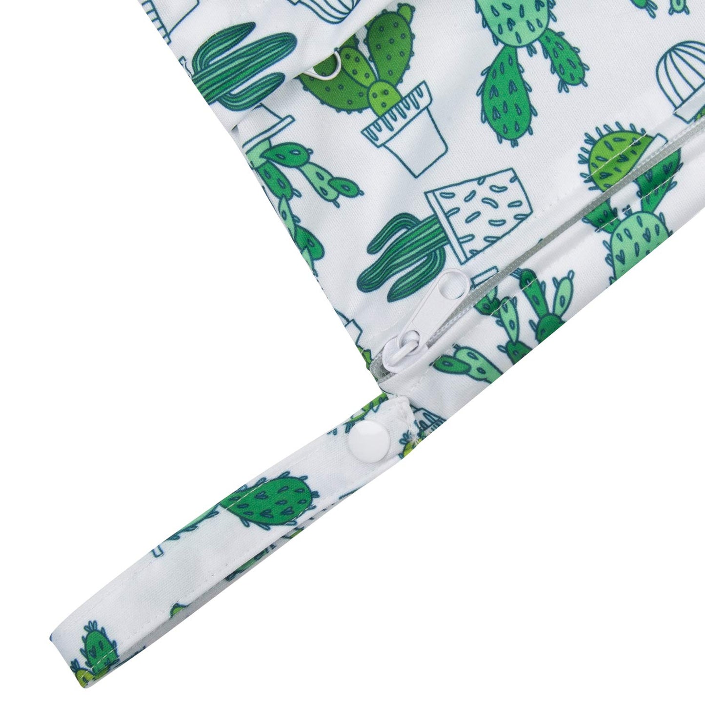 babygoal Wet Dry Bags 3 Pack, Waterproof Reusable Travel Bags for Swimsuits, Baby Cloth Diapers, Beach, Pool, Gym Bag & Wet Clothes with 2 Pockets L-BWG