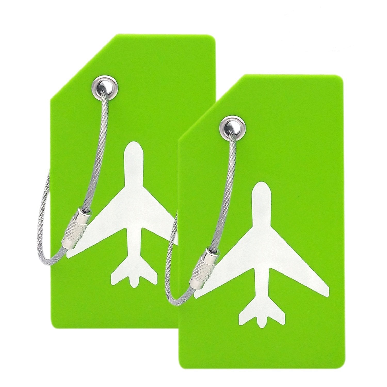 Silicone Luggage Tag with Name ID Card Perfect to Quickly Spot Luggage Suitcase