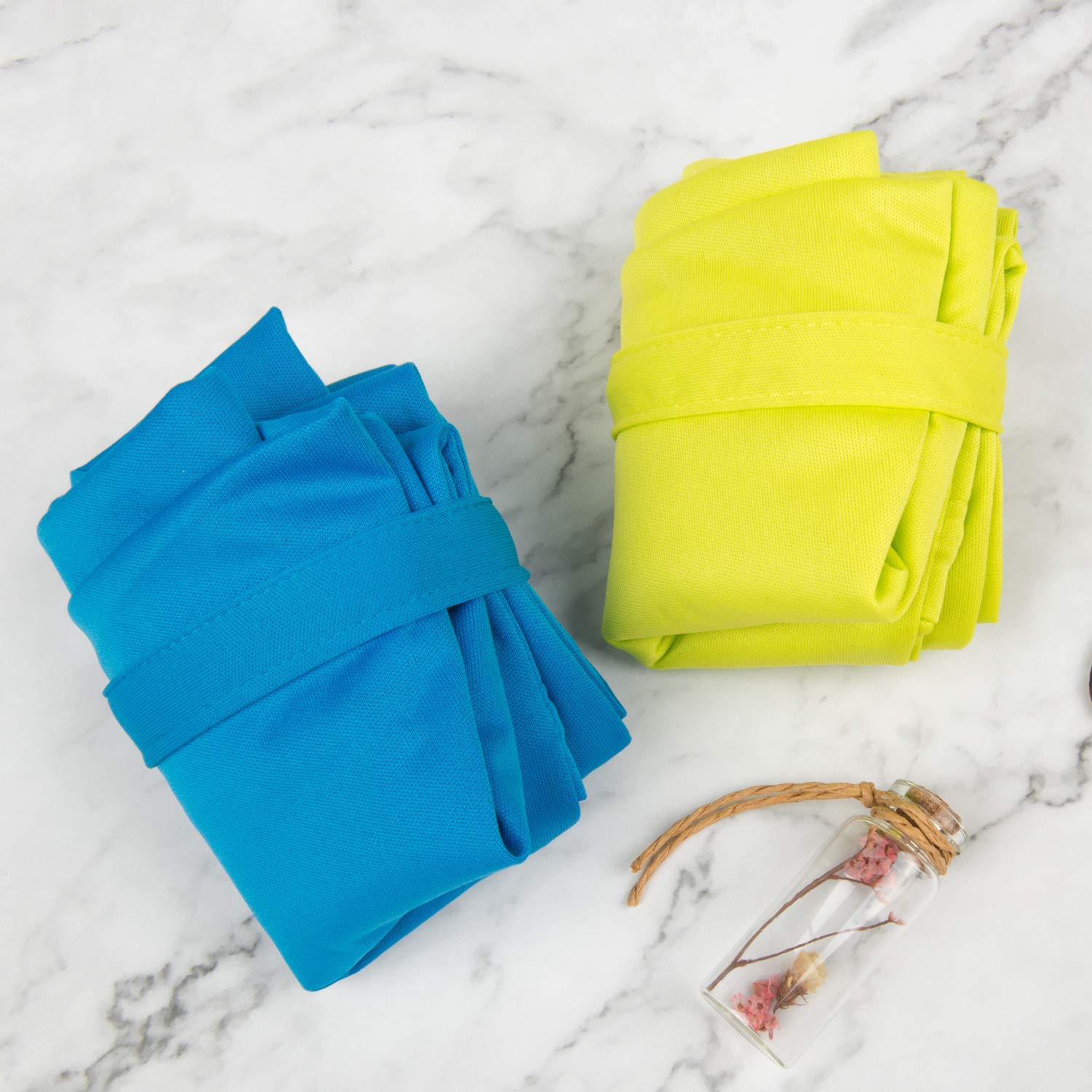 babygoal Wet Dry Bags 3 Pack, Waterproof Reusable Travel Bags for Swimsuits, Baby Cloth Diapers, Beach, Pool, Gym Bag & Wet Clothes with 2 Pockets L-BWG