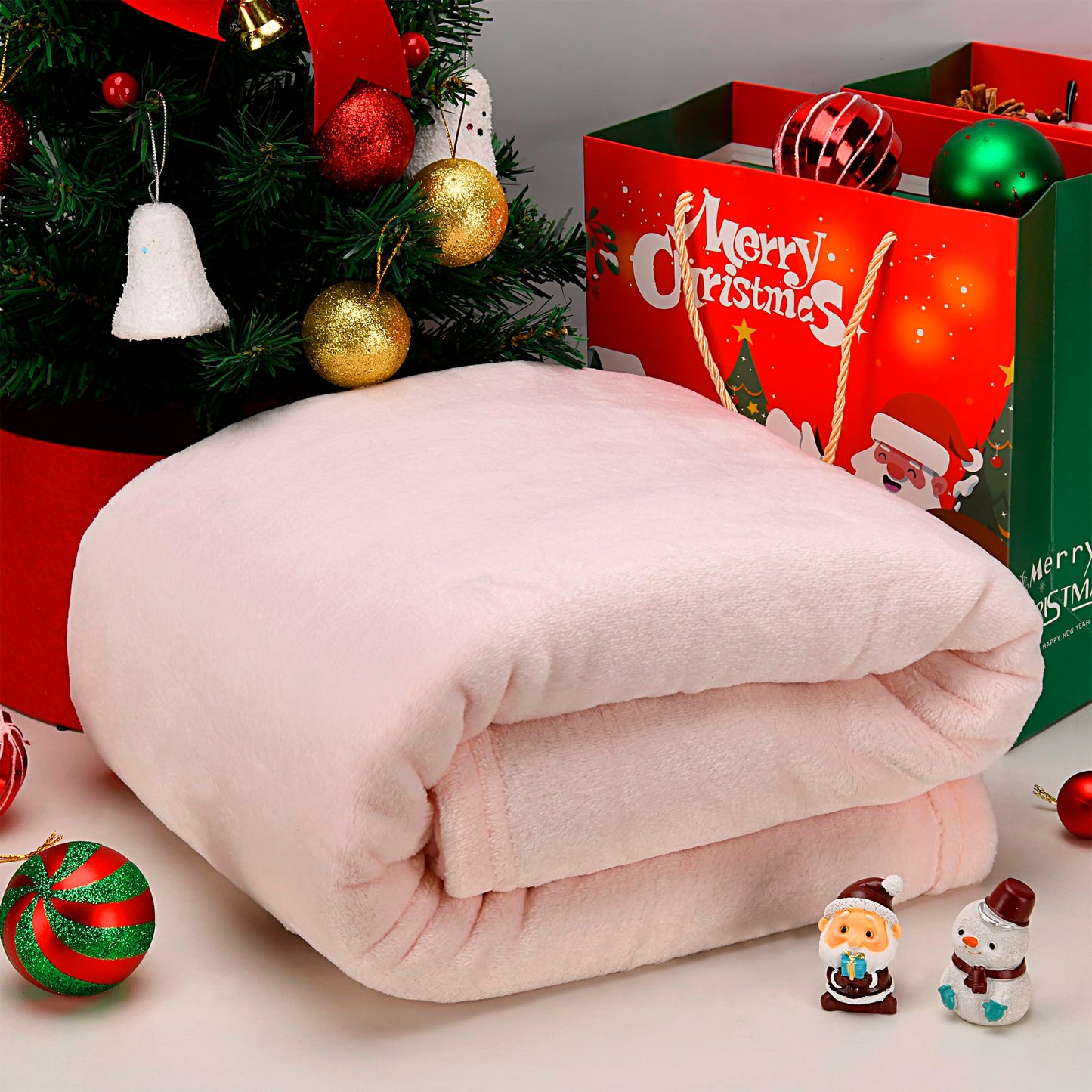 EverSnug Travel Blanket and Pillow - Ultra-Soft, Compact & Lightweight, 65x40 Inches, with Carry Case, Luggage Sleeve & Backpack Clip for Airplane Comfort (Black)