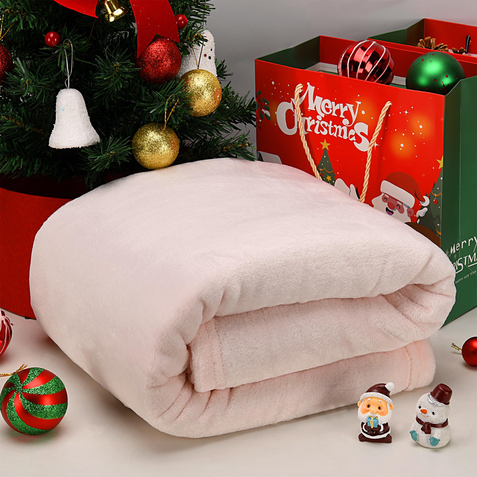 EverSnug Travel Blanket and Pillow - Ultra-Soft, Compact & Lightweight, 65x40 Inches, with Carry Case, Luggage Sleeve & Backpack Clip for Airplane Comfort (Black)