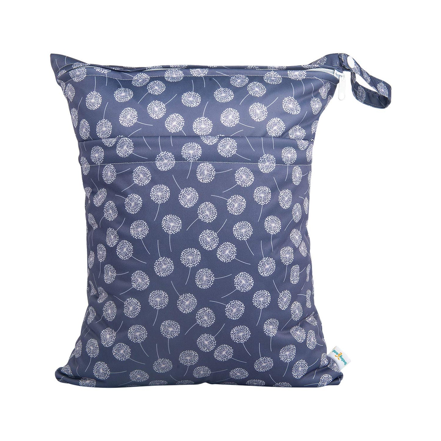 babygoal Wet Dry Bags 3 Pack, Waterproof Reusable Travel Bags for Swimsuits, Baby Cloth Diapers, Beach, Pool, Gym Bag & Wet Clothes with 2 Pockets L-BWG