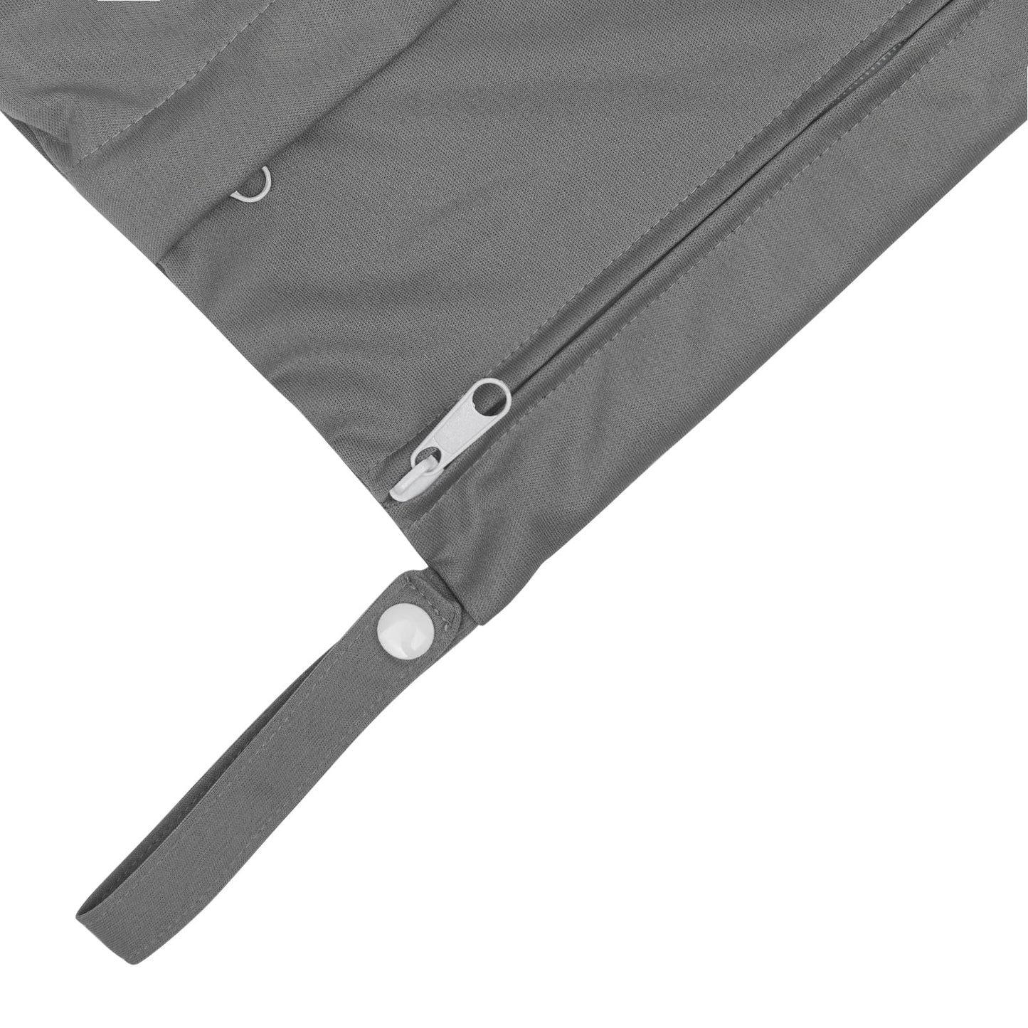 babygoal Wet Dry Bags 3 Pack, Waterproof Reusable Travel Bags for Swimsuits, Baby Cloth Diapers, Beach, Pool, Gym Bag & Wet Clothes with 2 Pockets L-BWG