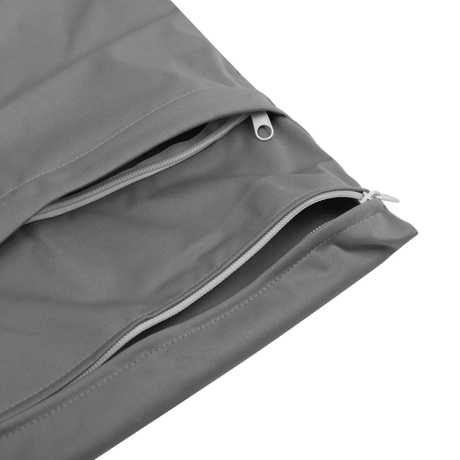 babygoal Wet Dry Bags 3 Pack, Waterproof Reusable Travel Bags for Swimsuits, Baby Cloth Diapers, Beach, Pool, Gym Bag & Wet Clothes with 2 Pockets L-BWG
