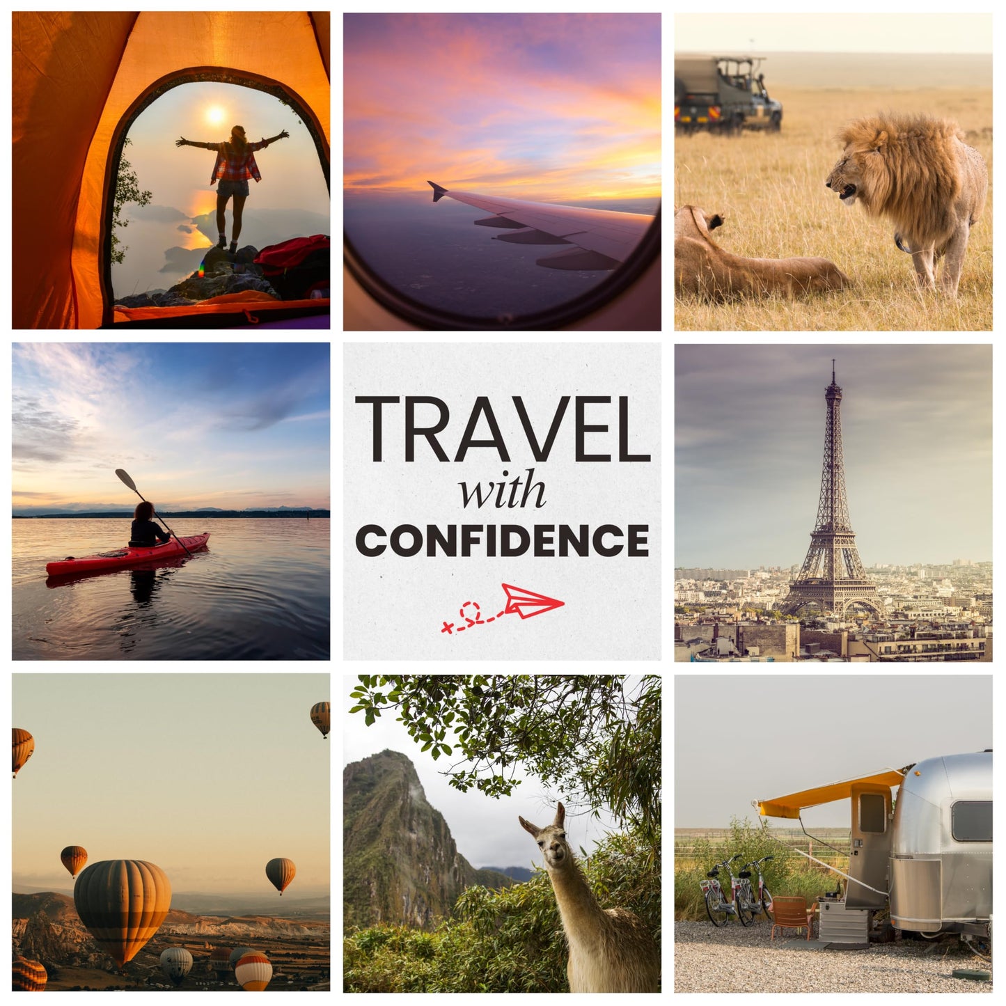 Essential Travel Medicine Kit, OTC Travel Medication, TSA Approved (Business | 18 Tablets)